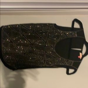 Embellished dressy tank for a night out